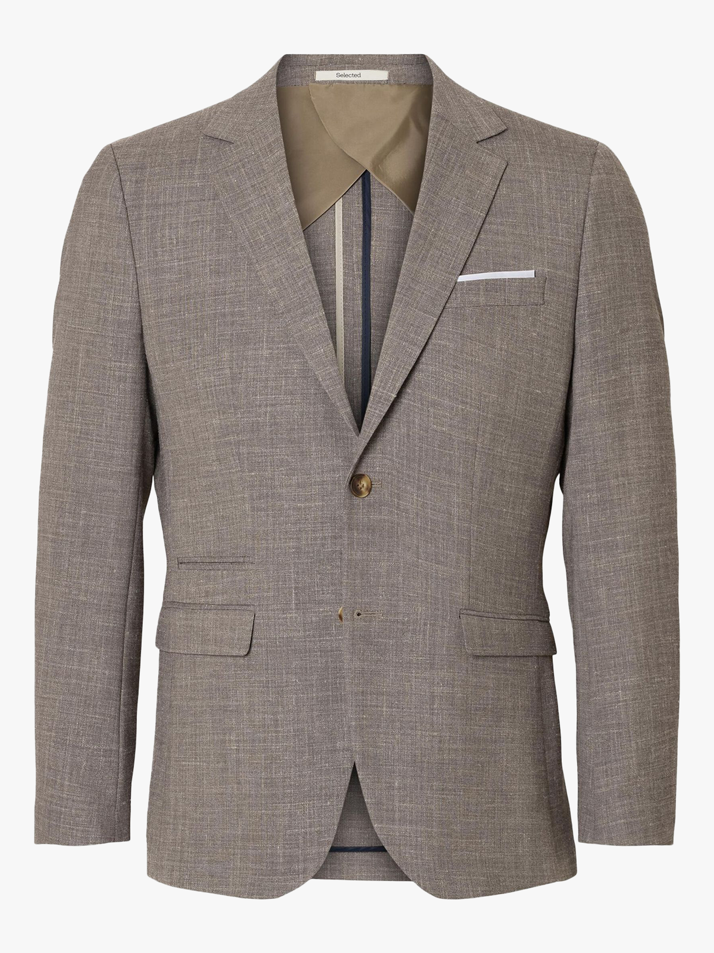 Slim-Oasis Linen Blazer