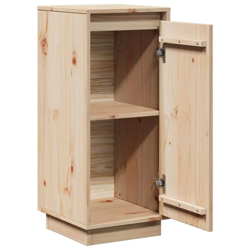 vidaXL - Dressoir - Bruin - Grenenhout - 2 stuks
