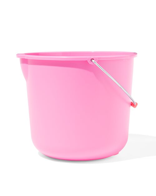 seau 10 litres rose