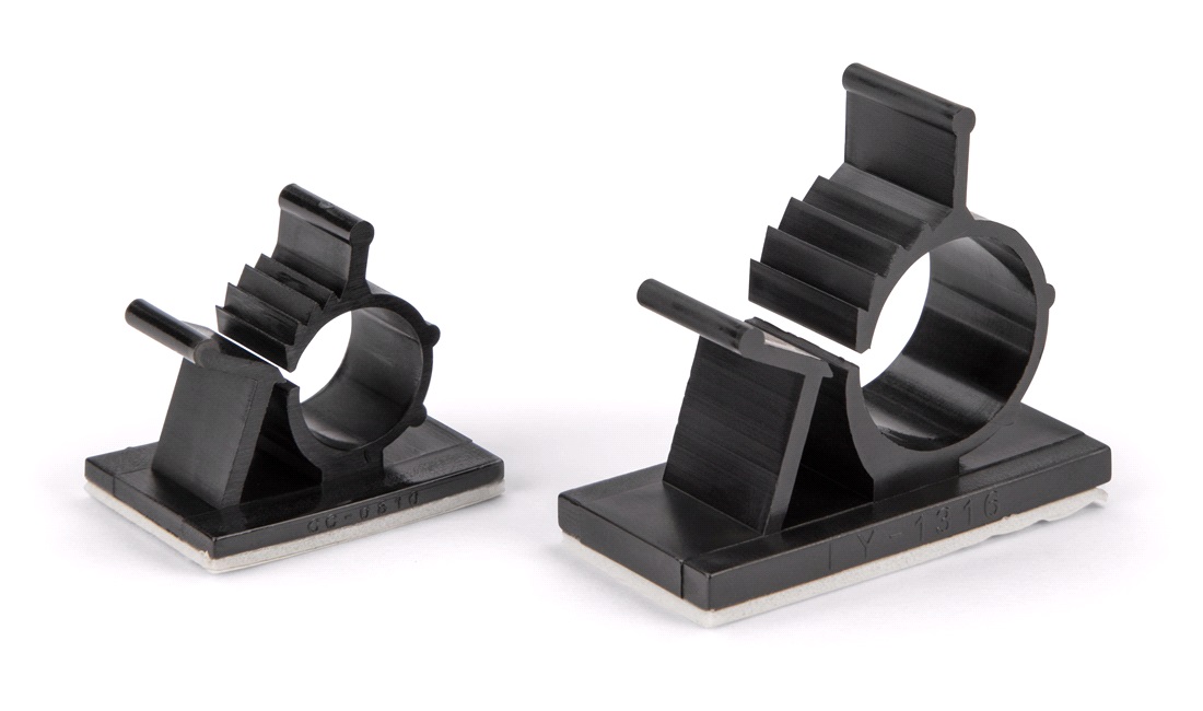 Kabelclips små 5 x 10 mm, 5 x 14 mm