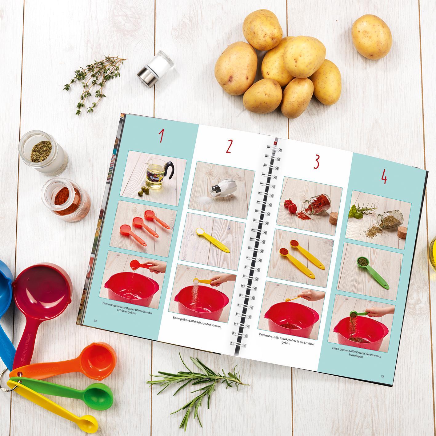 Kinderleichte Becherküche - Ofengerichte für die ganze Familie (Band 5), m. 1 Buch, m. 5 Beilage, 6 Teile