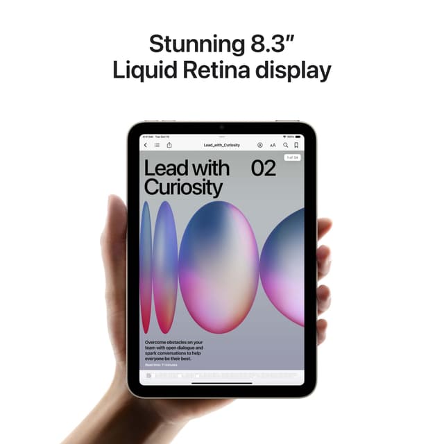 iPad mini A17 Pro Wi-Fi + Cellular 256GB (blå)