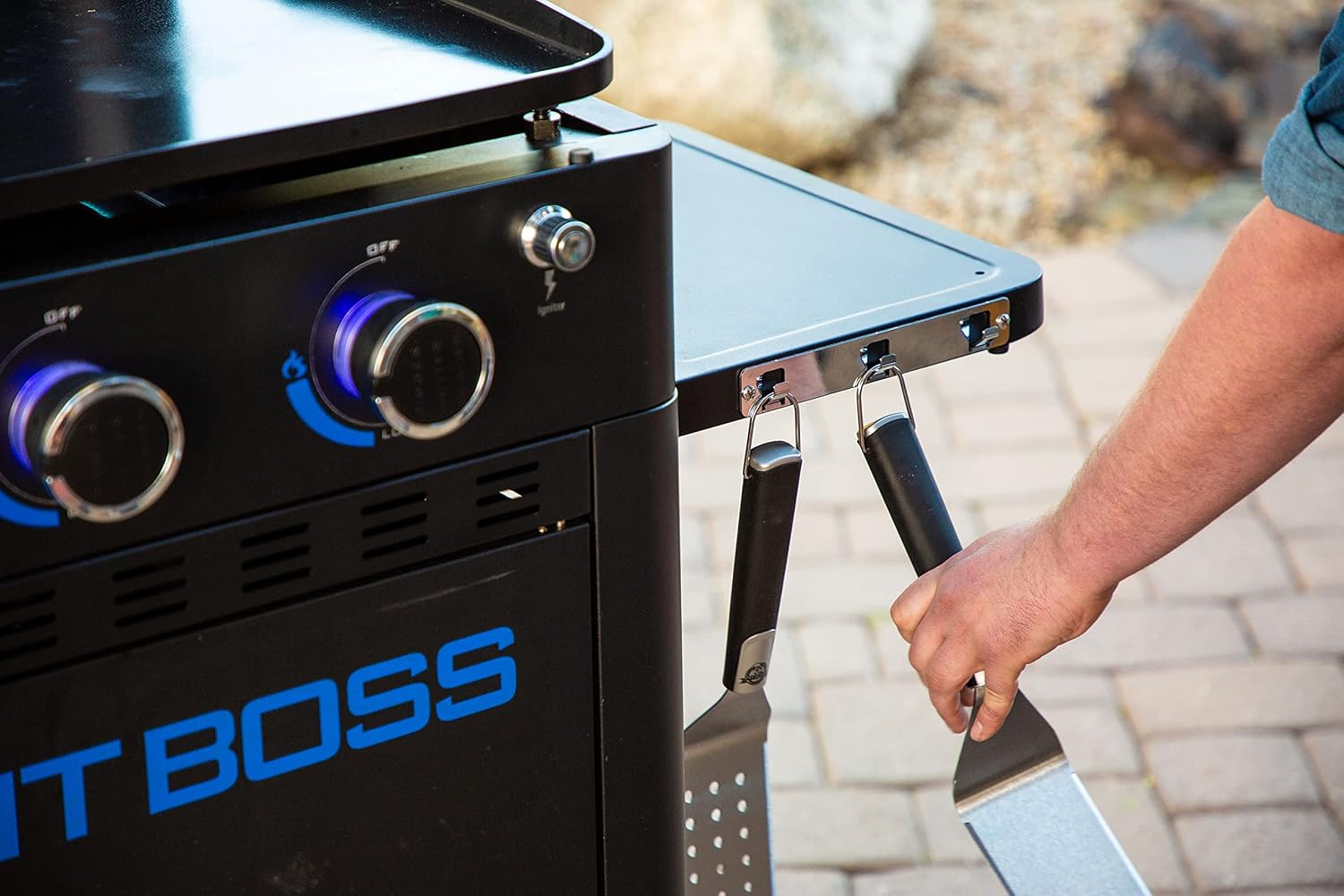 PIT BOSS Plancha Ultimate 5 Brenner auf Wagen