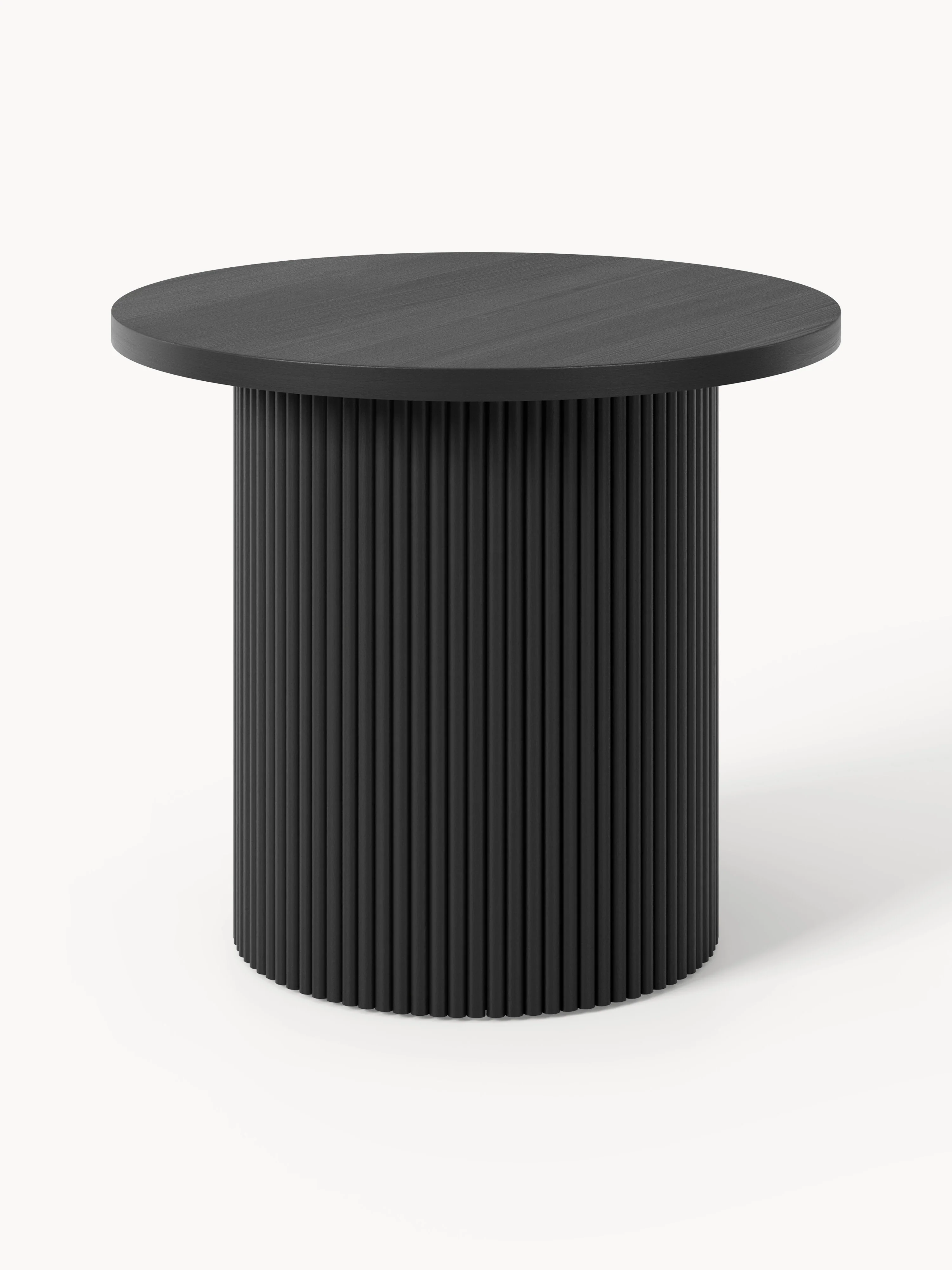 Ronde houten bijzettafel Nele