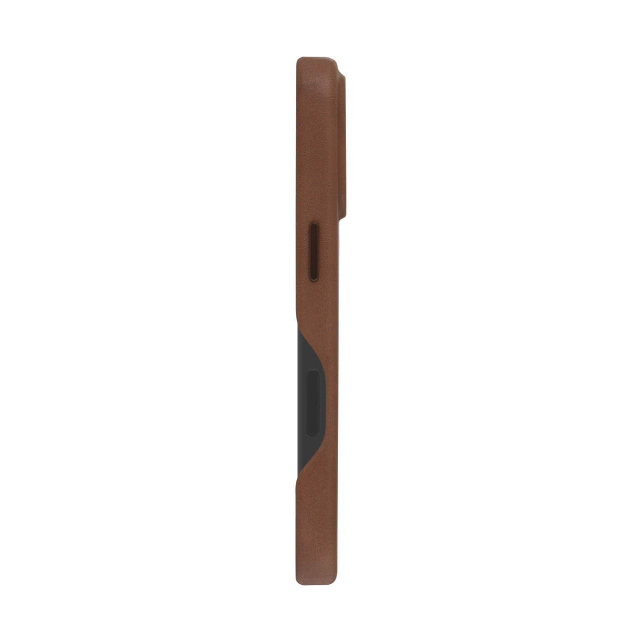 iPhone 16 Pro MagSafe Echtleder Hardcase Hülle Roskilde Recycled (RO61GT006352) - Dark Tan