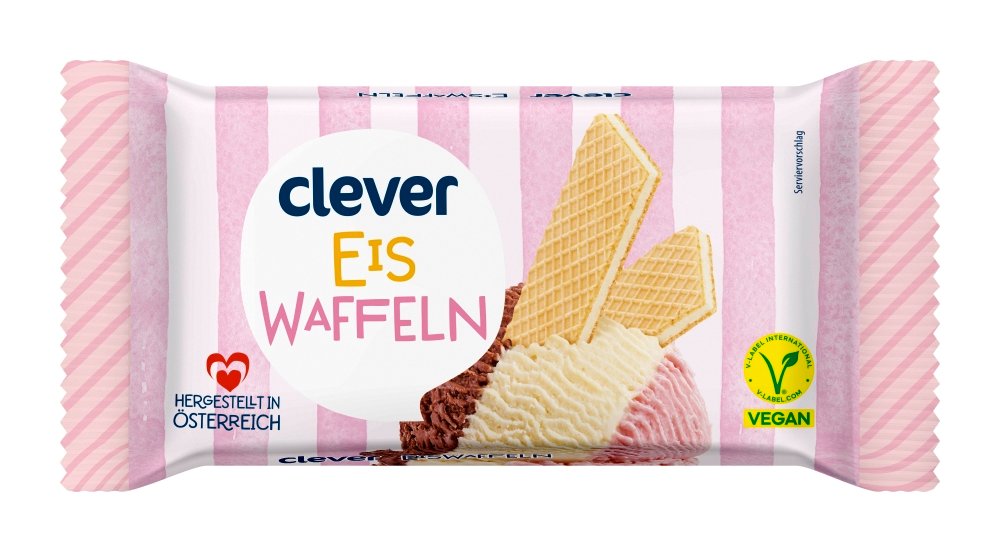 Clever Eiswaffeln