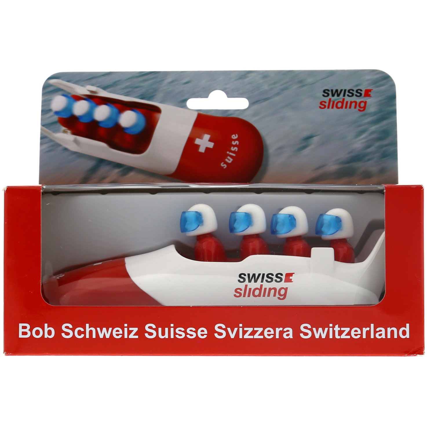 Vierer-Bob Schweiz 16cm