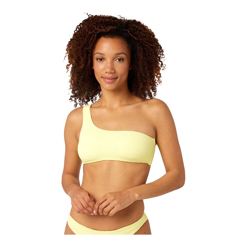 Rip Curl CUSTOM RIB ONE STRAP - Haut de maillot de bain Femme light yellow