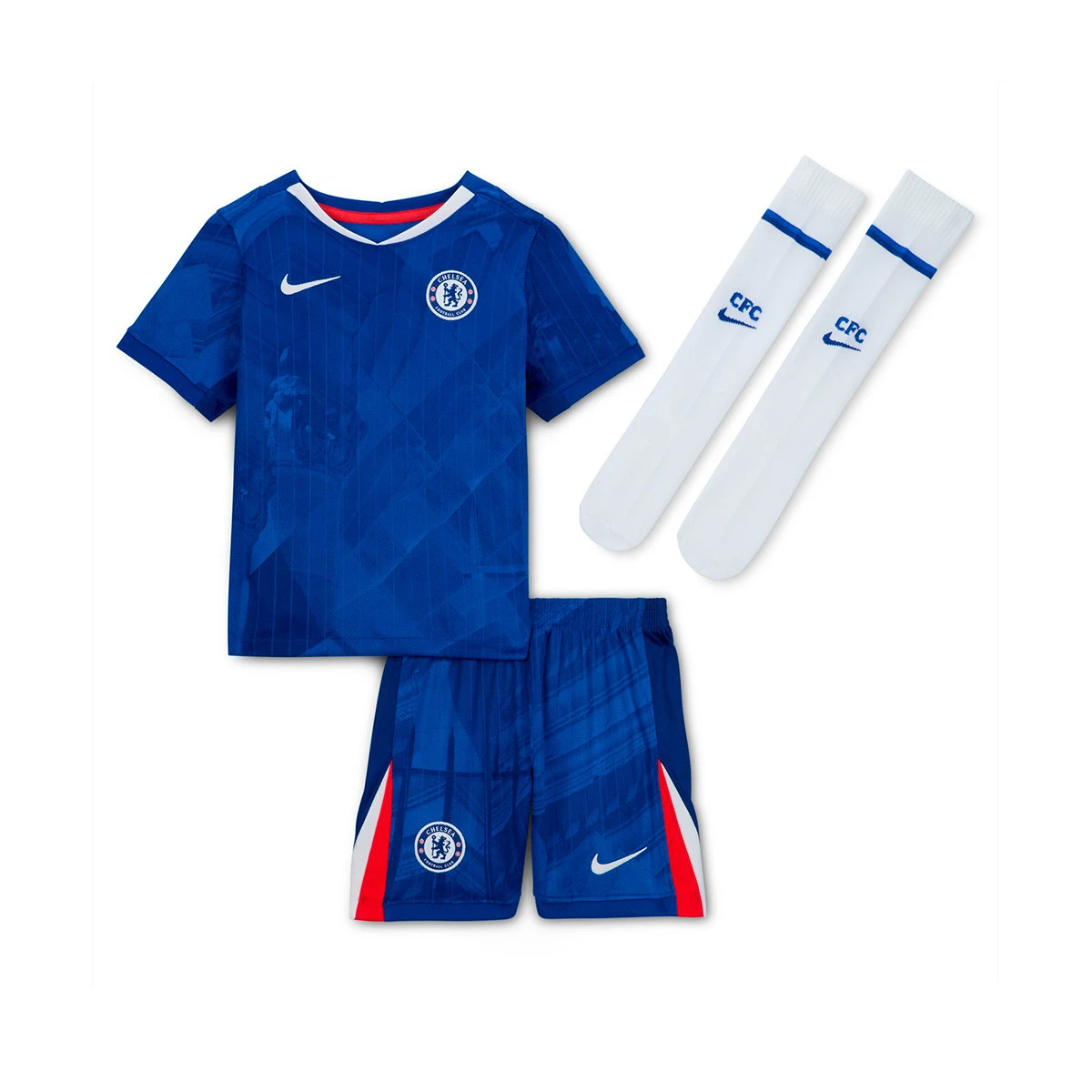 Conjunto Nike Chelsea FC Primeiro Equipamento 2025-2026 Criança