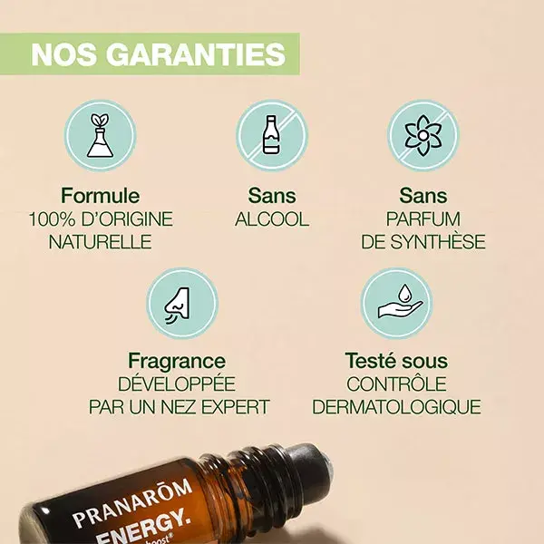 Pranarom Aromaboost Roller Detox Orgânico 5 ml