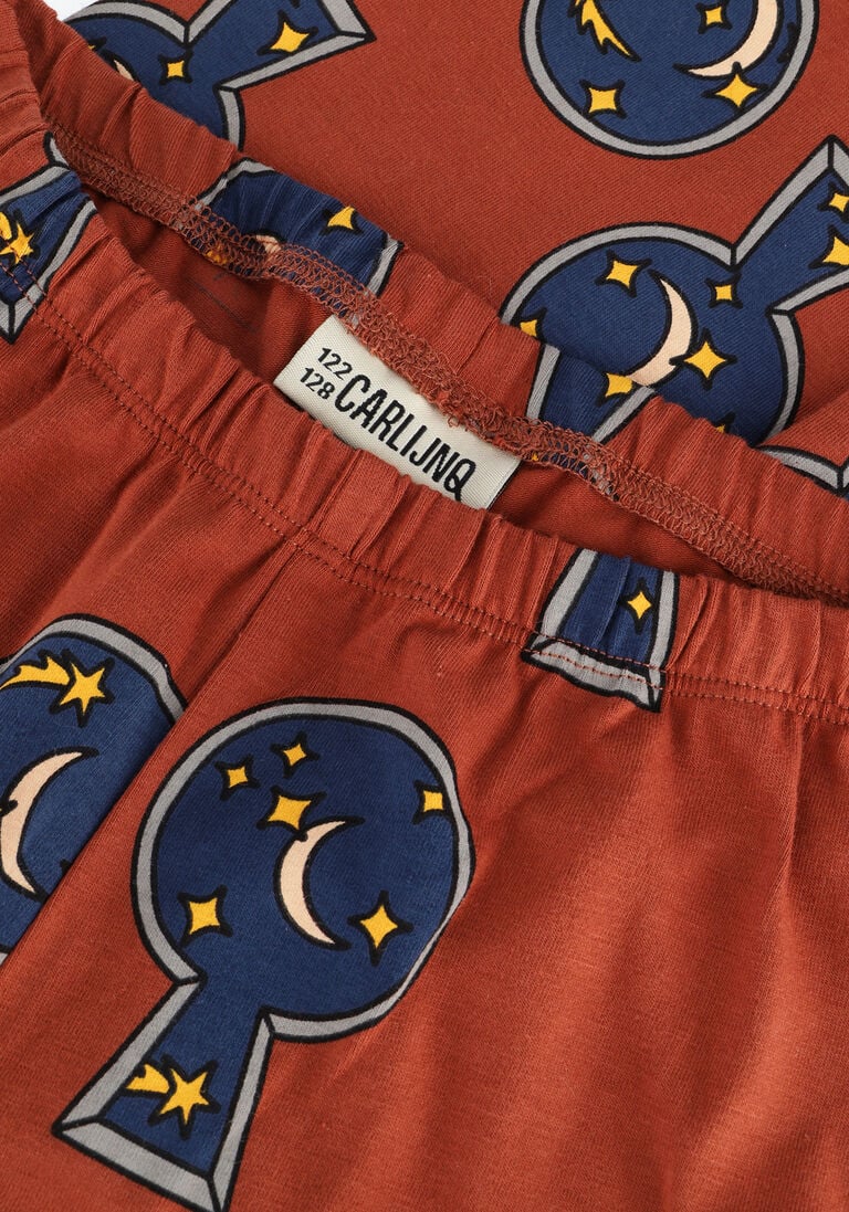 CARLIJNQ brique carlijnq flared broek keyhole - flared legging