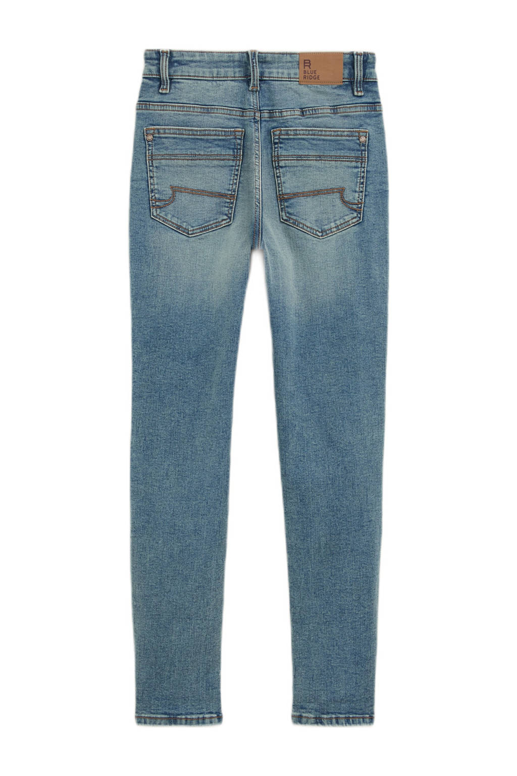 WE Fashion slim fit jeans green cast denim
