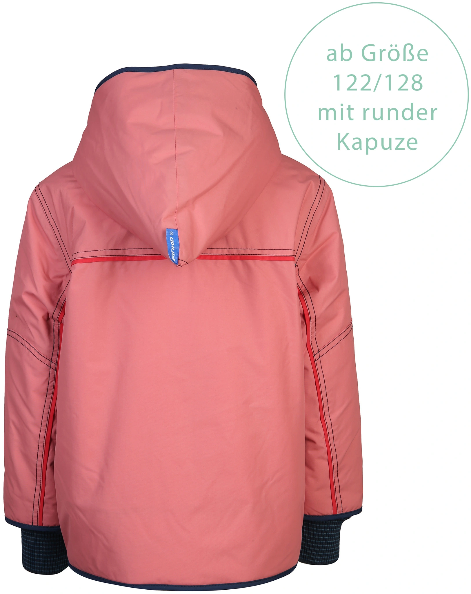 Winterparka TALVI EKO in rose/navy