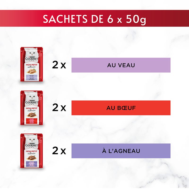 Gourmet Mon Petit 12 x 50 g