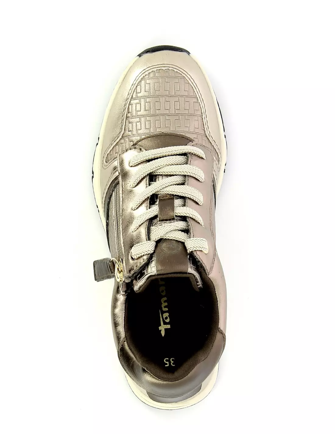 TAMARIS 1-23702 - Baskets Pewter