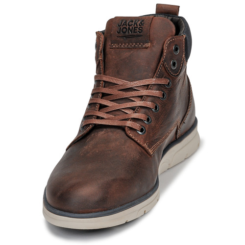 Jack & Jones - JFW TUBAR LEATHER - Marron