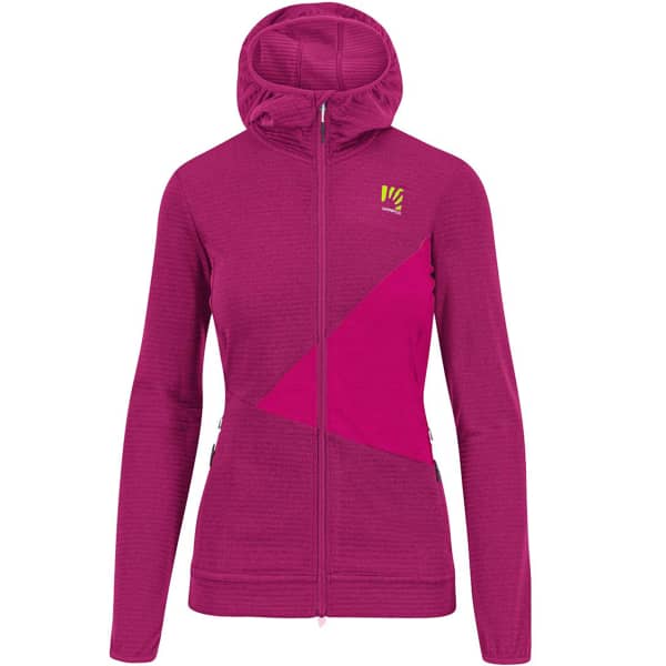 Veste polaire randonnée KARPOS NUVOLAU W FLEECE CHERRIES JUBILEE/INNUENDO