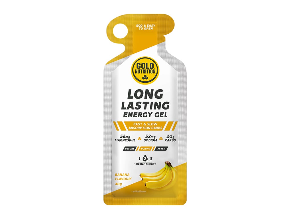 GEL ENERGÉTICO GOLDNUTRITION LONGA DURAÇAO BANANA 40 G