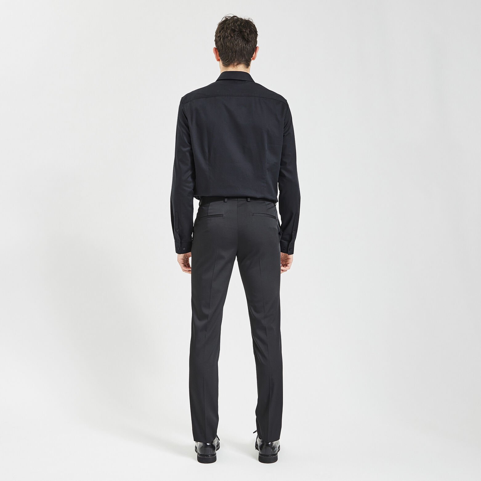 Pantalon de costume slim Noir