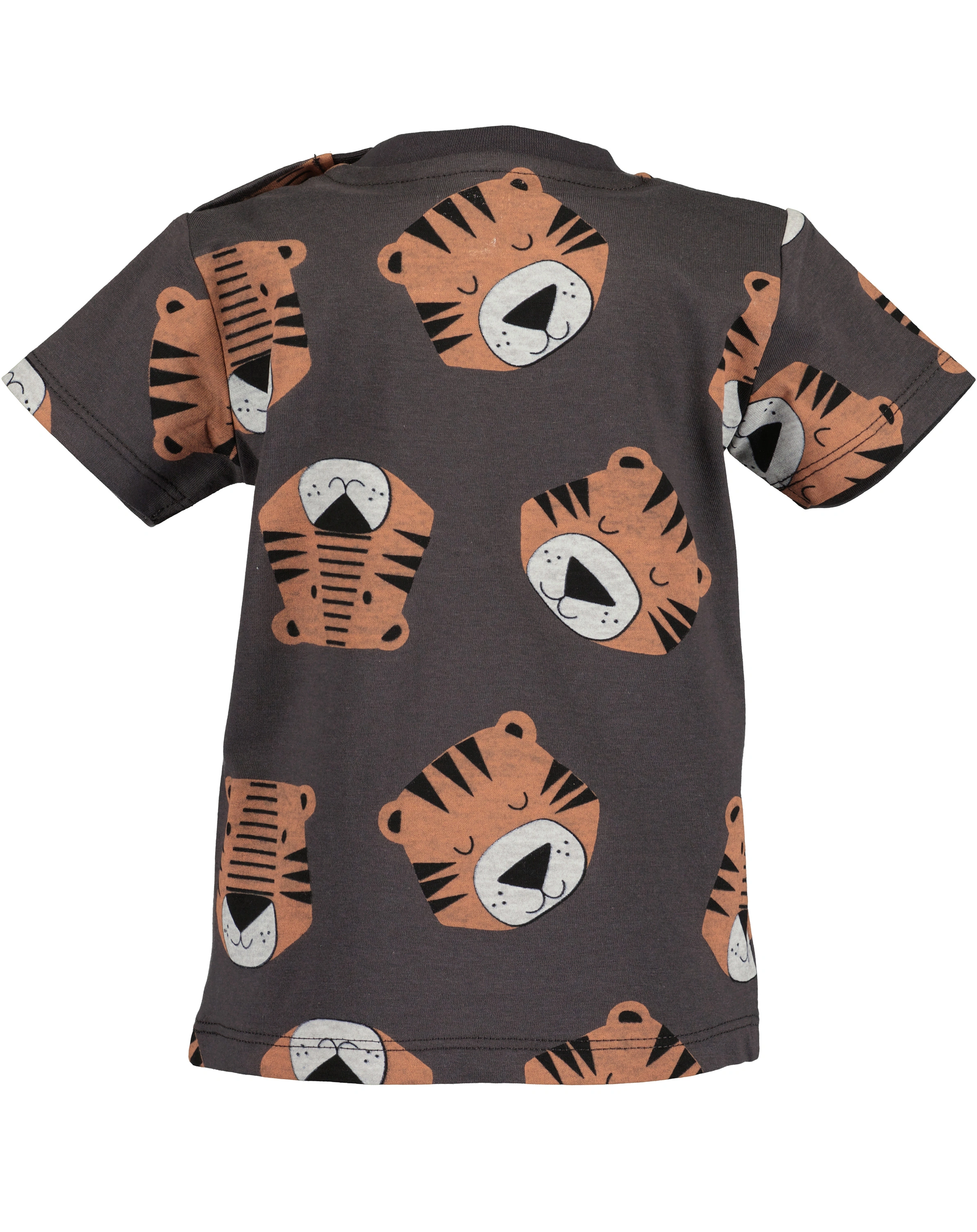 T-Shirt TIGER AOP in anthrazit