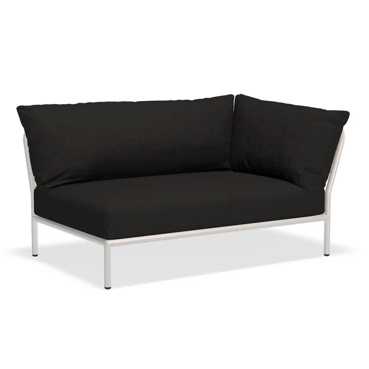 HOUE - Level 2 Sofa, rechts, muted white / charcoal