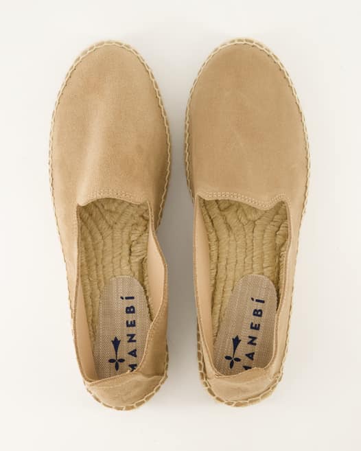 Manebi Hamptons Espadrilles in Beige
