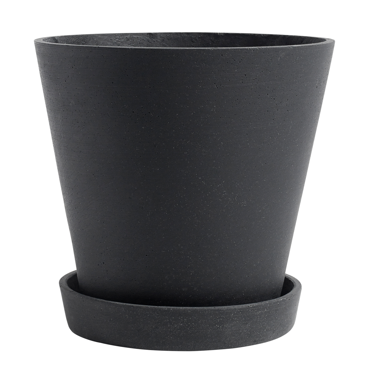 Bloempot Flowerpot XL zwart