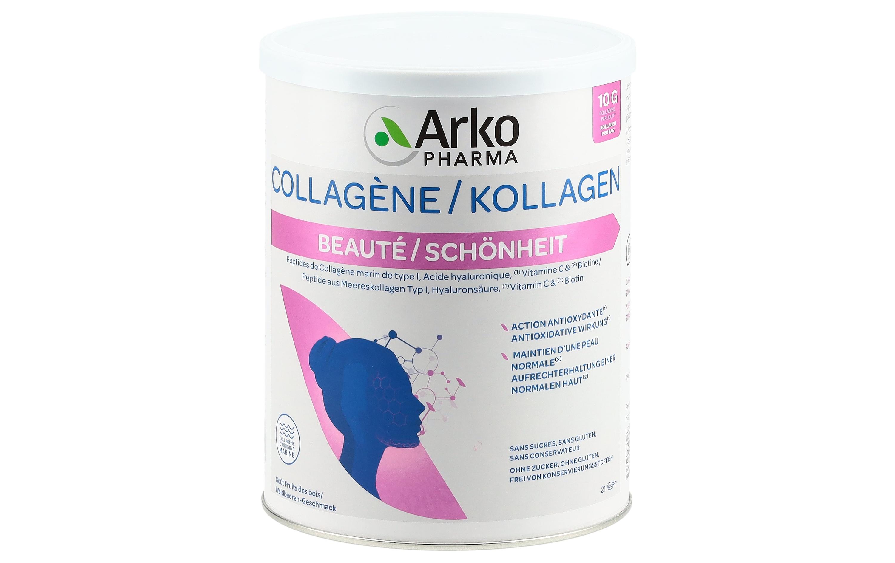 Kollagen Pulver Schönheit Marines 260 gNahrungsergänzungsmittel mit Kollagenpeptiden