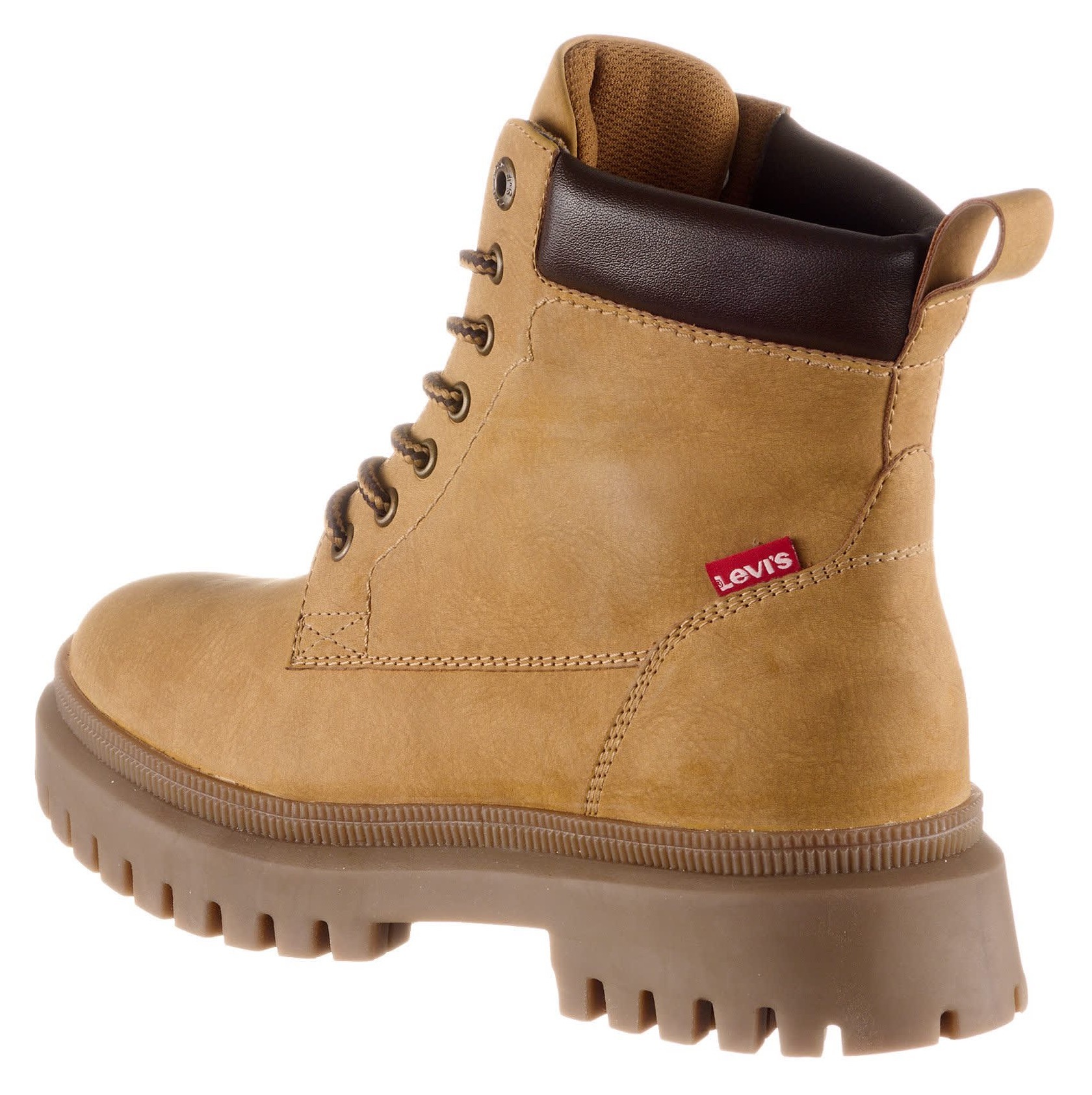 Levi's® Schnürboots »Lennox«  , Blockabsatz, Schnürstiefelette, Boots, gepolsterter Schaftrand