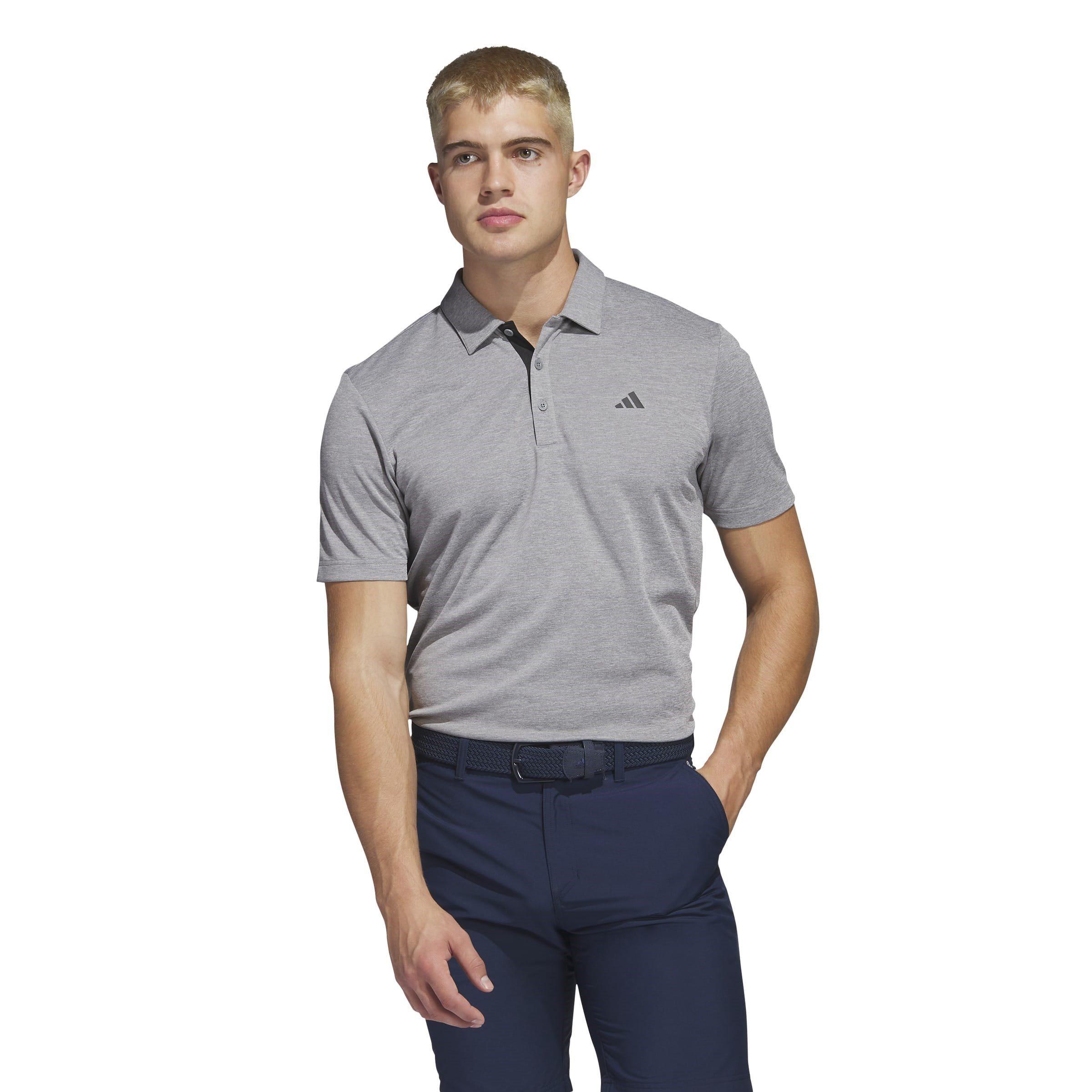 adidas Heather Polo Shirt Mens