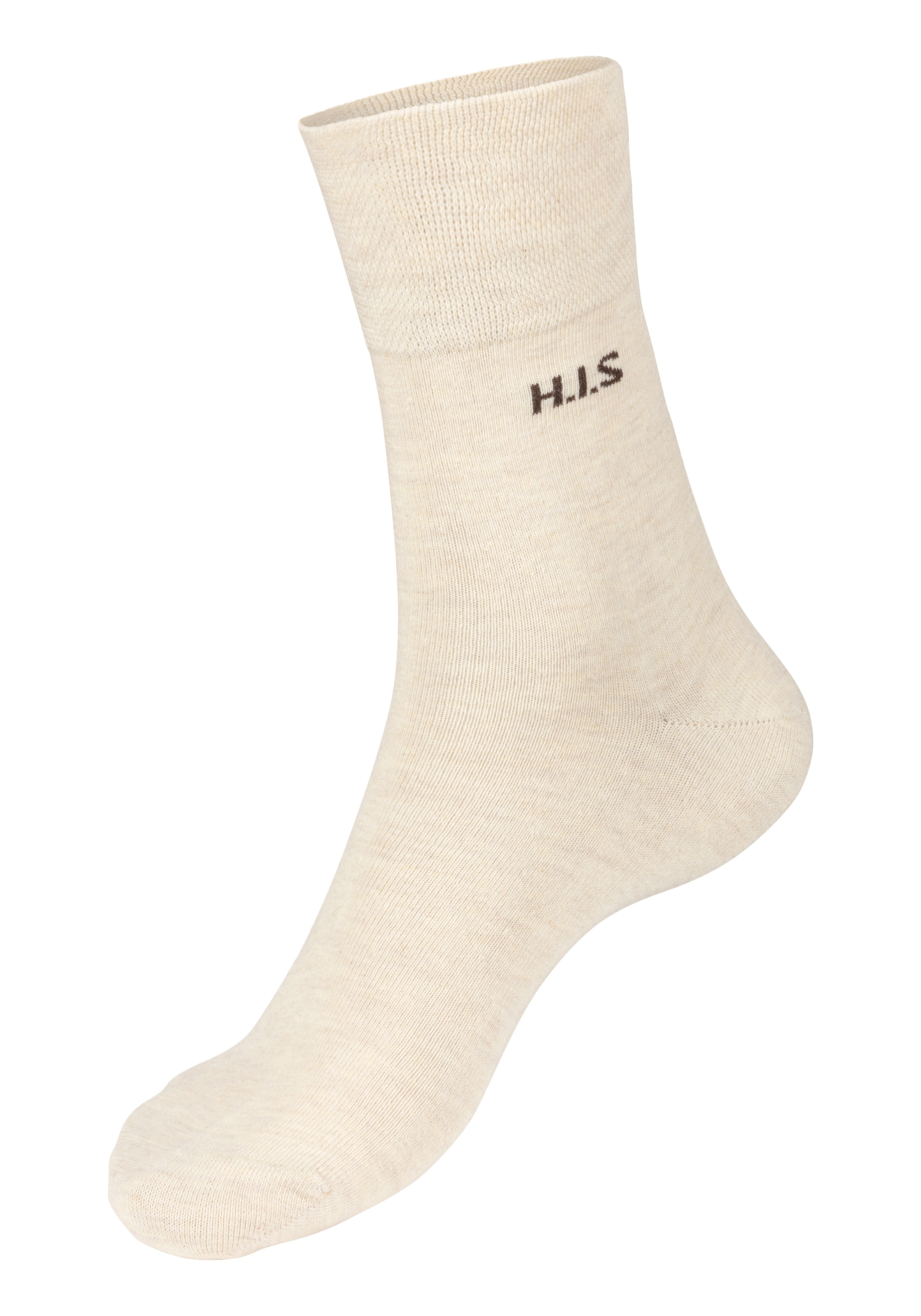H.I.S Socken Packung, 12 Stk. tlg. ohne einschneidendes Gummi