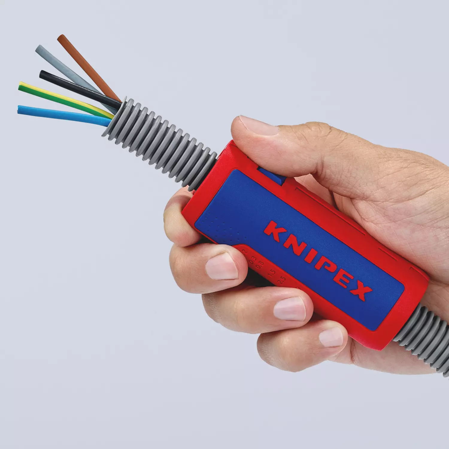 Knipex 90 22 02 SB TwistCut Snijder voor gegolfde buizen - 100 mm