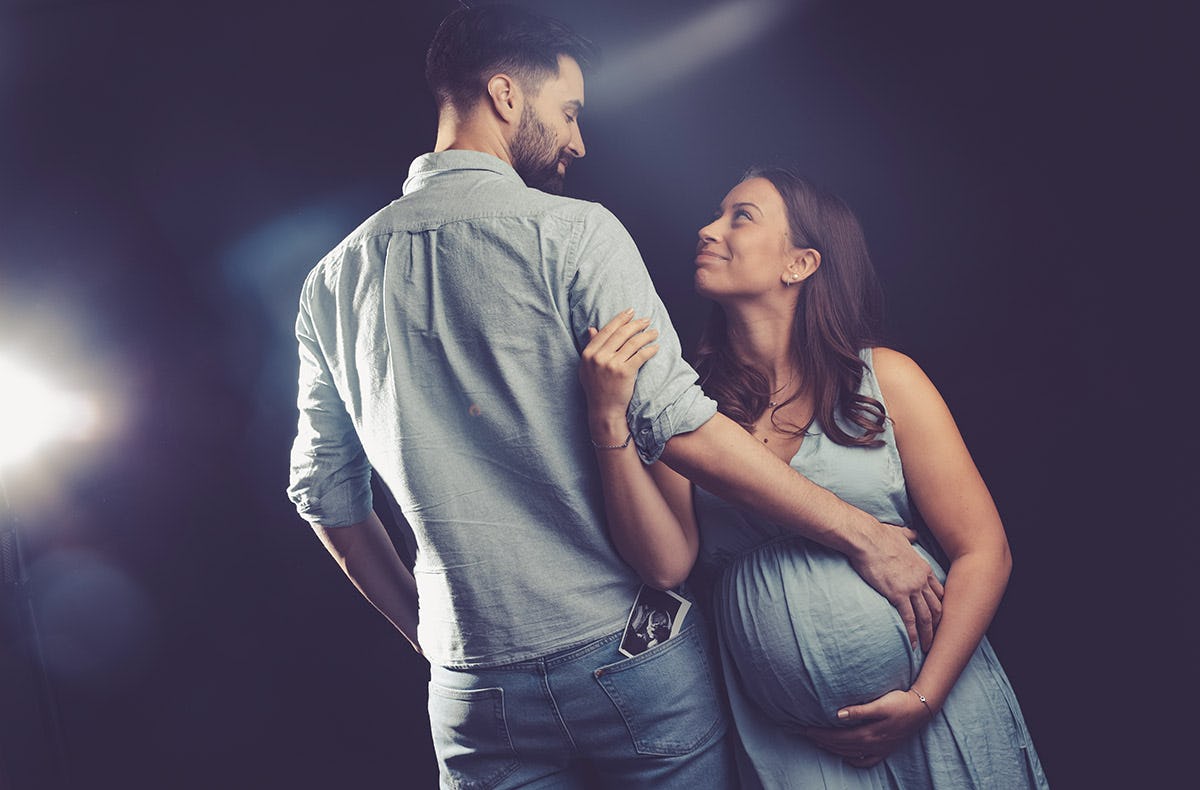 Babybauch Fotoshooting