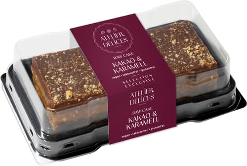 Atalier Délice Raw Cake Kakao & Karamell