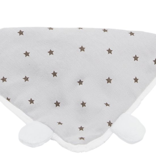 Doudou Lapin   Gris Nimbus        de               P'tit bisou