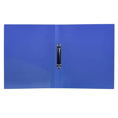 Idena Ringbuch, DIN A4, 3,5 cm Rücken, transluzent, blau