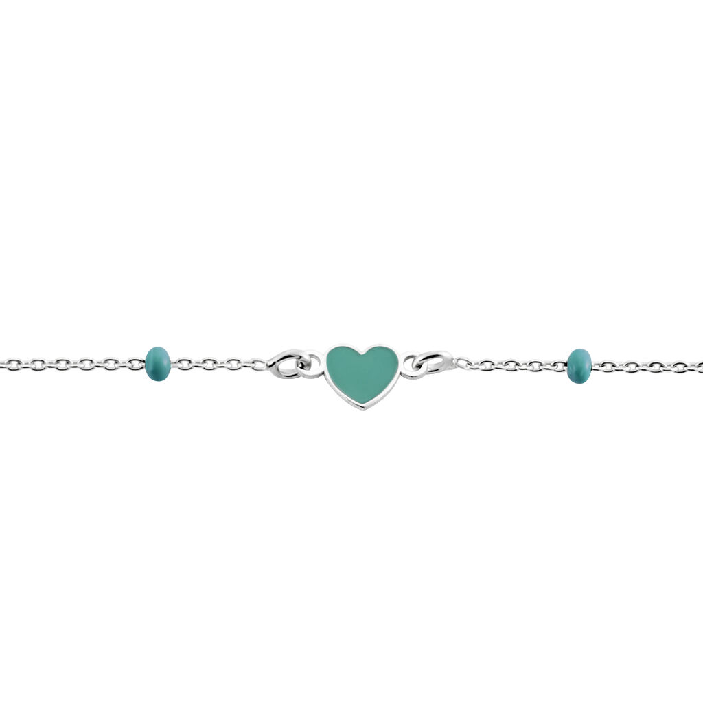 Bracelet Argent Blanc Augustine