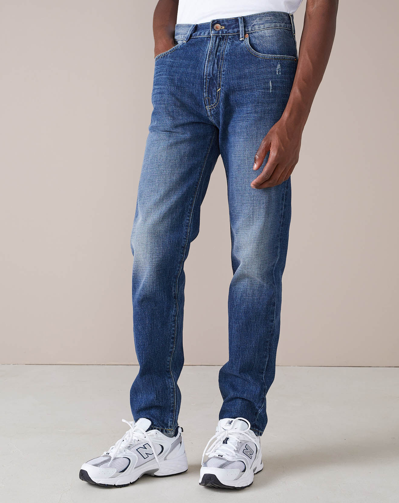 Bellerose Jean Slim Peeg bleu