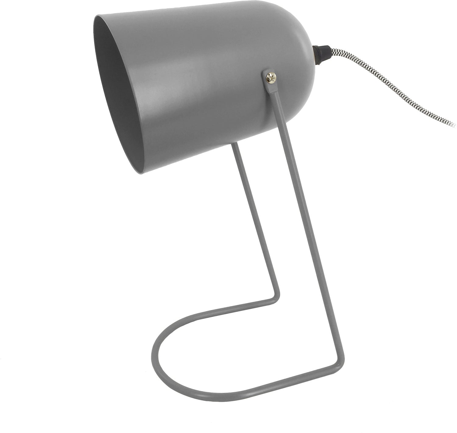 Leitmotiv tafellamp Enchant grijs D 18 H 30 cm