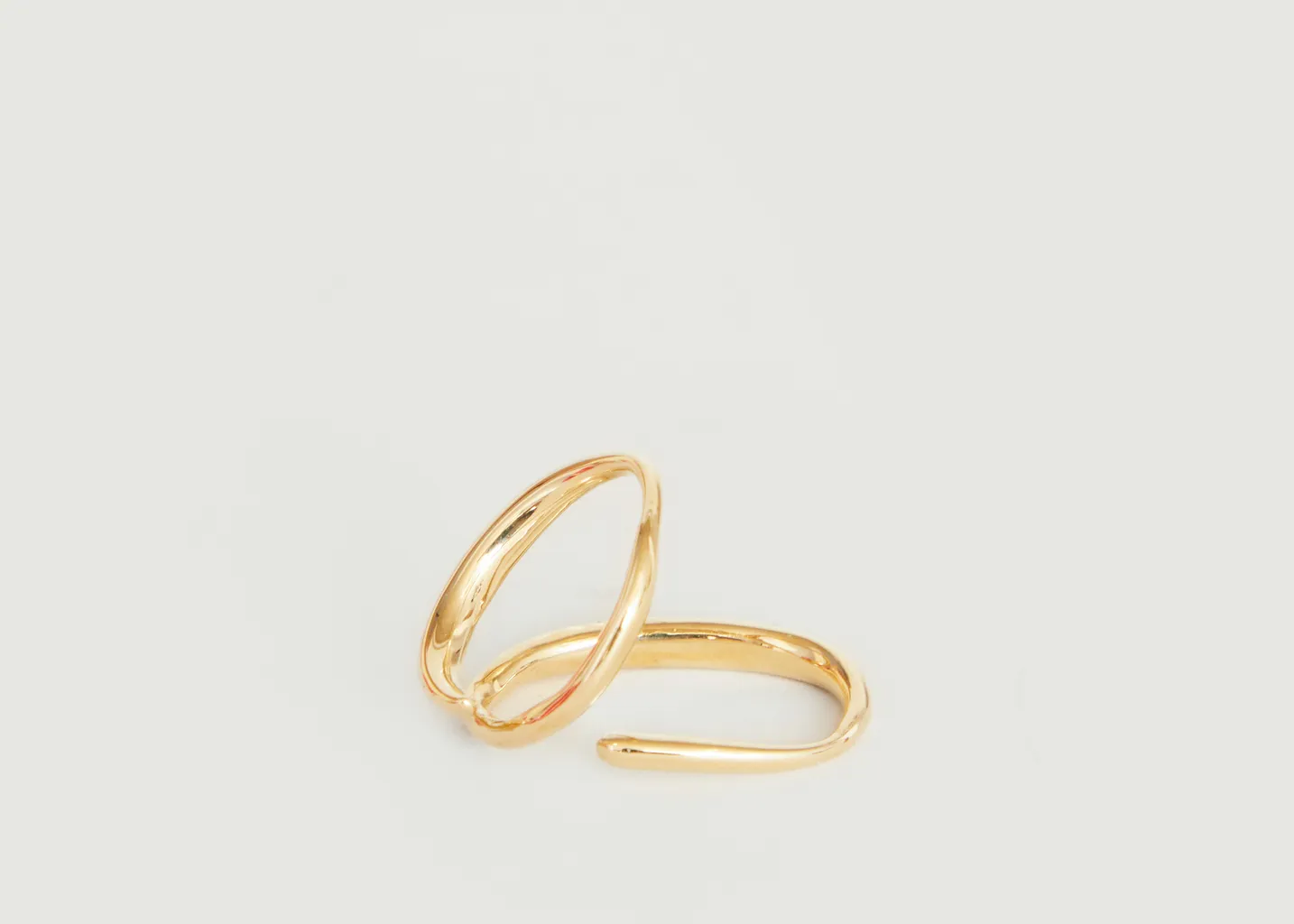 Bague plaqué or Coil FARIS
