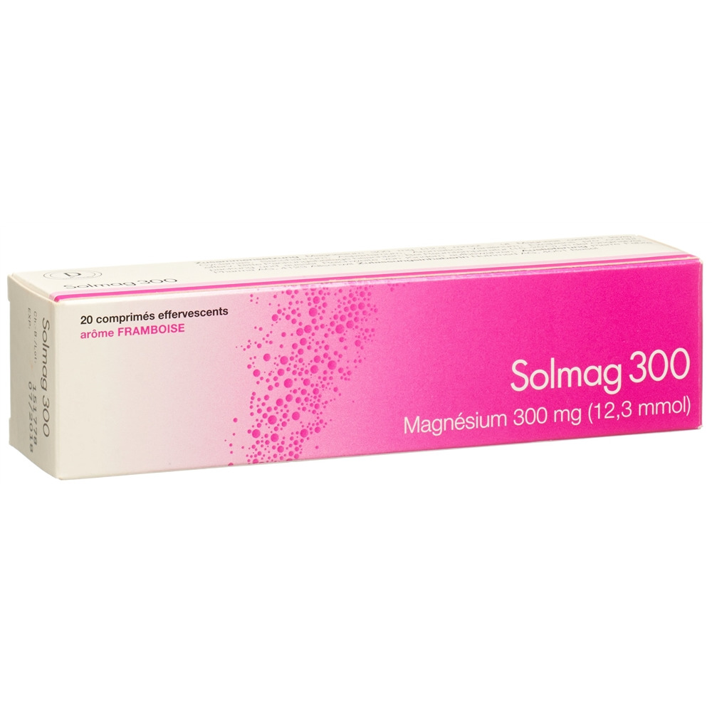 SOLMAG Brausetabl Himbeeraroma Ds 20 Stk