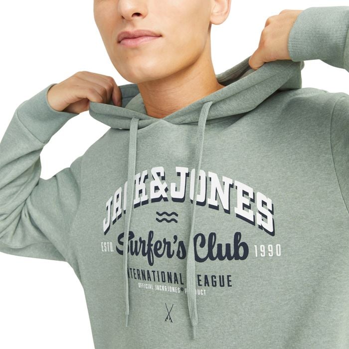 Jack & Jones Logo Hoodie Heren