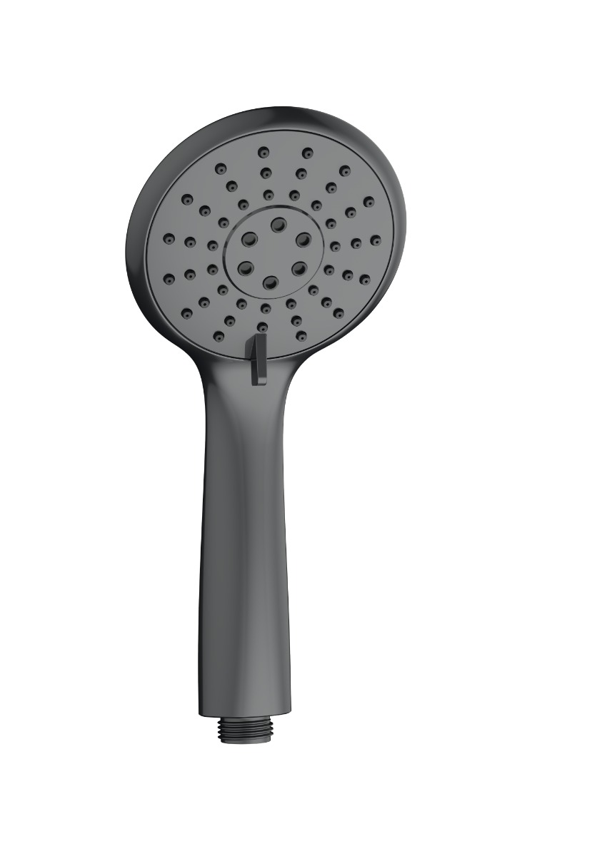 Best Design Moya Zipzi handdouche 10cm 3 standen gunmetal verouderd ijzer