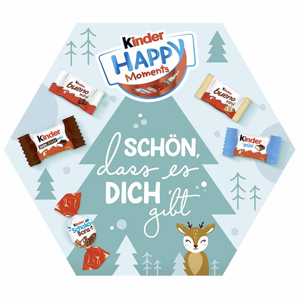 kinder Happy Moments Mini Mix 161g MHD:13.4.25