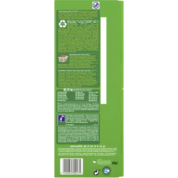 trockene Bodentücher Nachfüllpackung