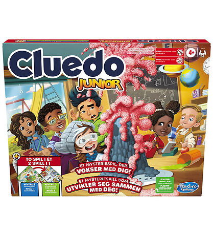Hasbro Br?tspil - Cluedo Junior - 2-i-1