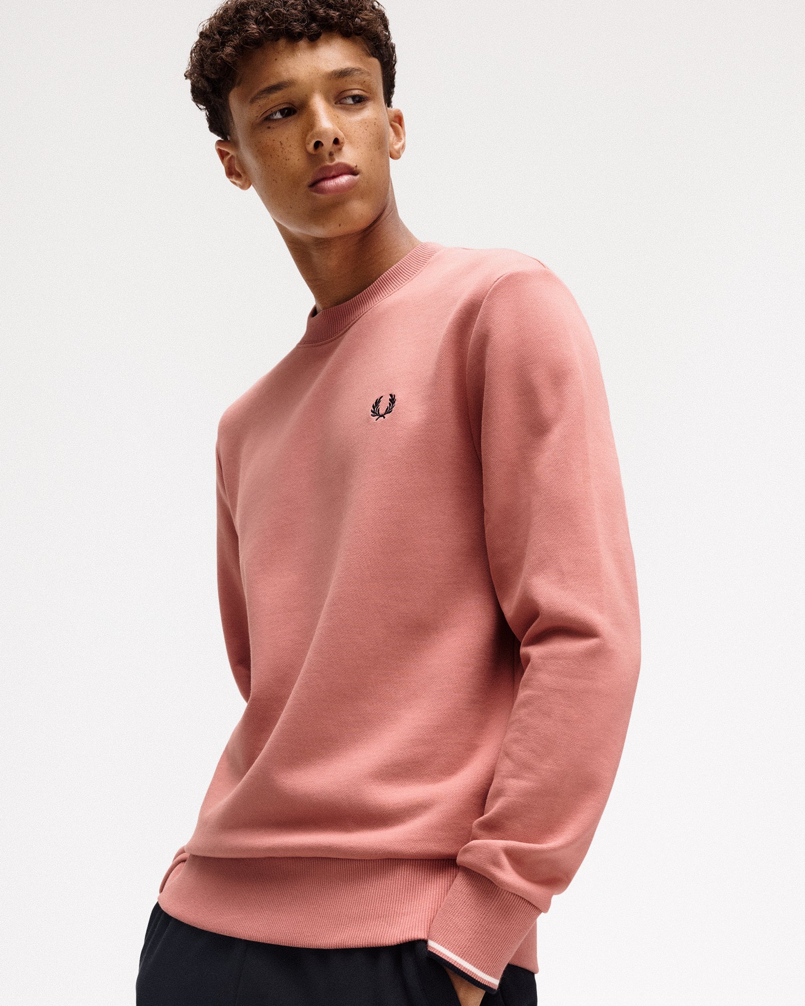 Fred Perry<br>Crew Neck Sweatshirt