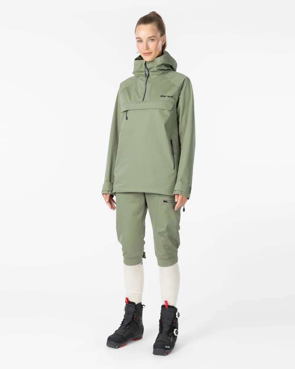 Åsnes Tinde Anorakk Wmn Olive Grey