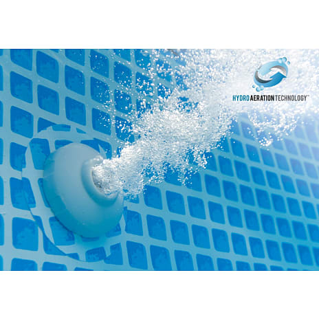Pool med pumpe 5.600 liter
