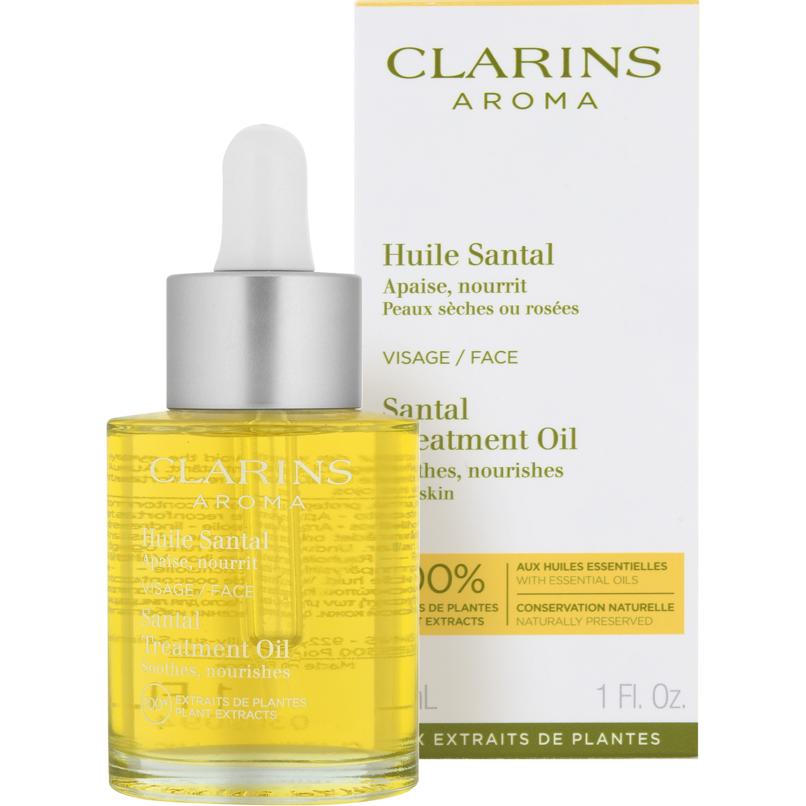 Clarins Santal Face Treatment Oil 30 ml